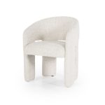 Eetkamerstoel met Arm Hamilton Bouclé Beige