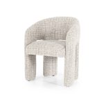Eetkamerstoel met Arm Hamilton Bouclé Taupe
