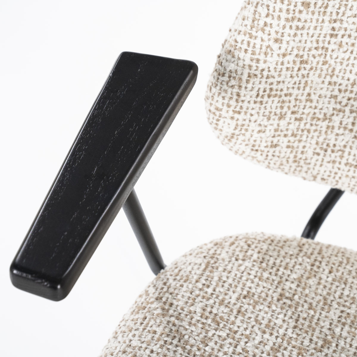 Eetkamerstoel met Arm Jon Maywood Beige