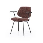 Eetkamerstoel met Arm Jon Maywood Rood