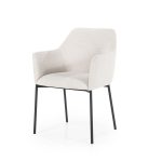 Eetkamerstoel met Arm Paul Beige
