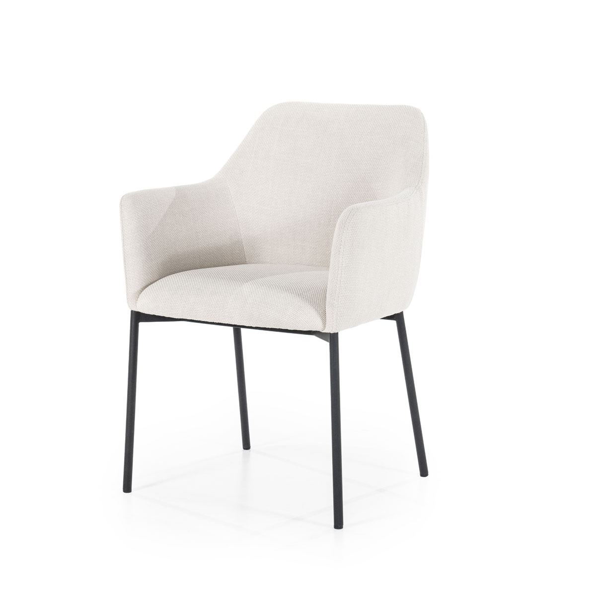 Eetkamerstoel met Arm Paul Beige