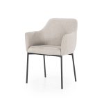 Eetkamerstoel met Arm Paul Taupe