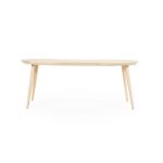 Eetkamertafel Elijah Deens Ovaal Naturel 220x100x78 cm