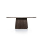 Eettafel ARON ovaal bruin