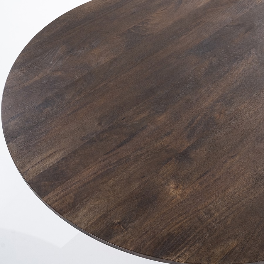 Deens Ovale Eetkamertafel Tycho Mangohout Naturel 210×110 cm