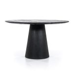 Eettafel Aron rond - zwart