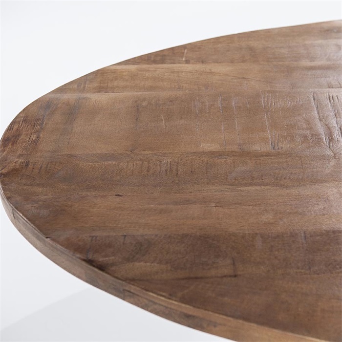 Eettafel Oscar Mangohout 200×110 cm