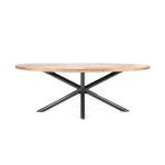 Eettafel Oscar Mangohout 200x110 cm