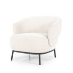 Fauteuil David Chenille Beige