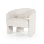 Fauteuil Hamilton Bouclé Beige