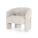 Fauteuil Hamilton Bouclé Taupe