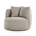 Fauteuil Louis Bouclé Zand
