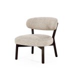 Fauteuil Mikky Eikenhout Bruin Moon Taupe