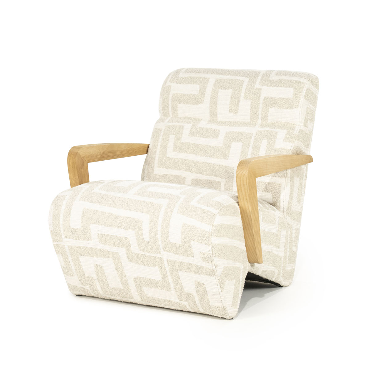Fauteuil Olek Bouclé Beige