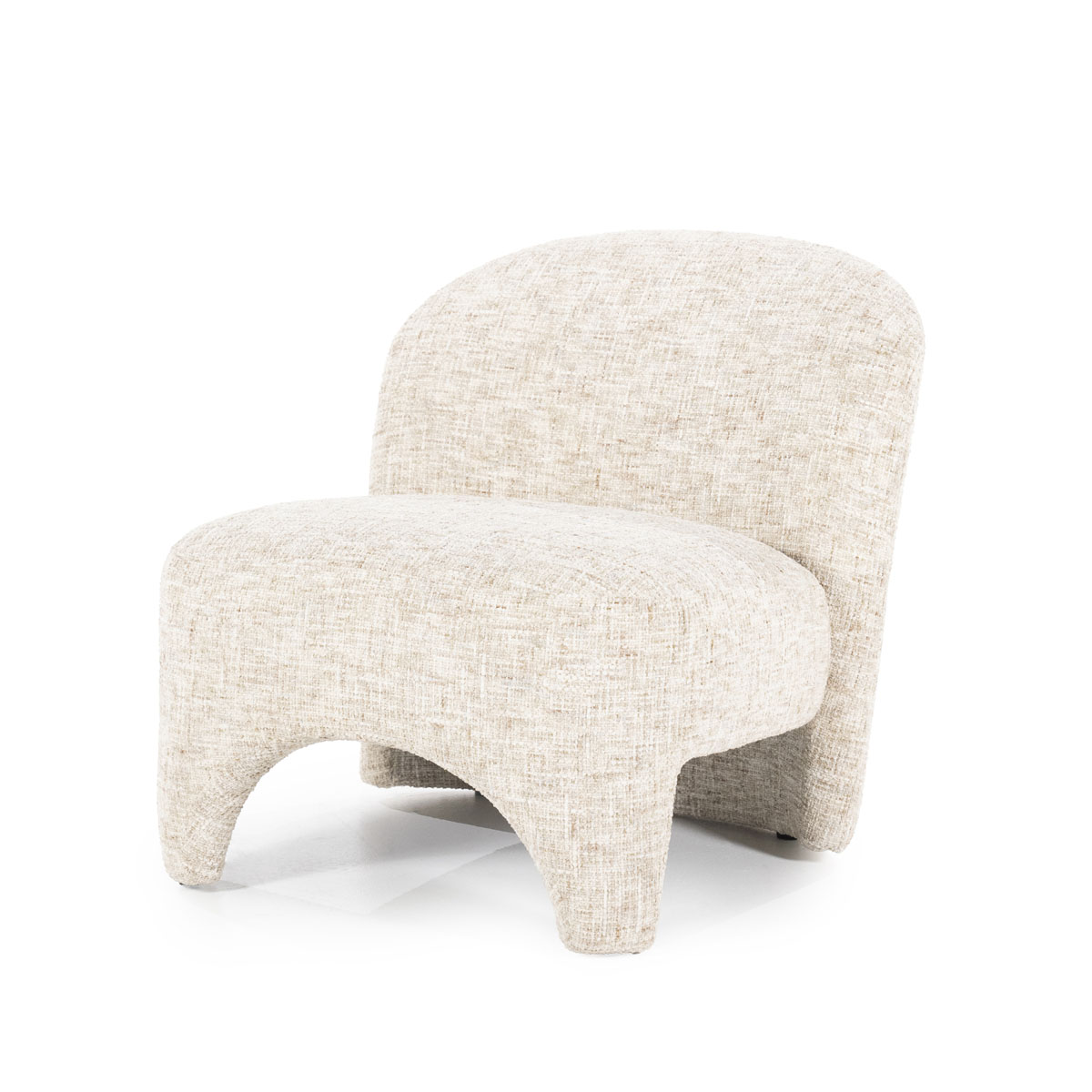 Fauteuil Owen Bouclé Taupe