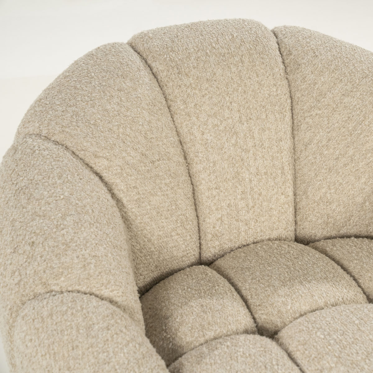 Fauteuil Tina Bouclé Beige