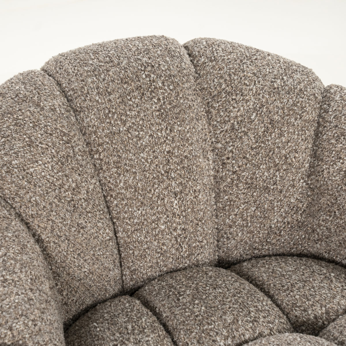 Fauteuil Tina Bouclé Taupe