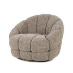 Fauteuil Tina Bouclé Taupe