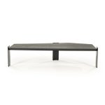 Oerganische Salontafel Robert Essenhout Zwart 150x70 cm