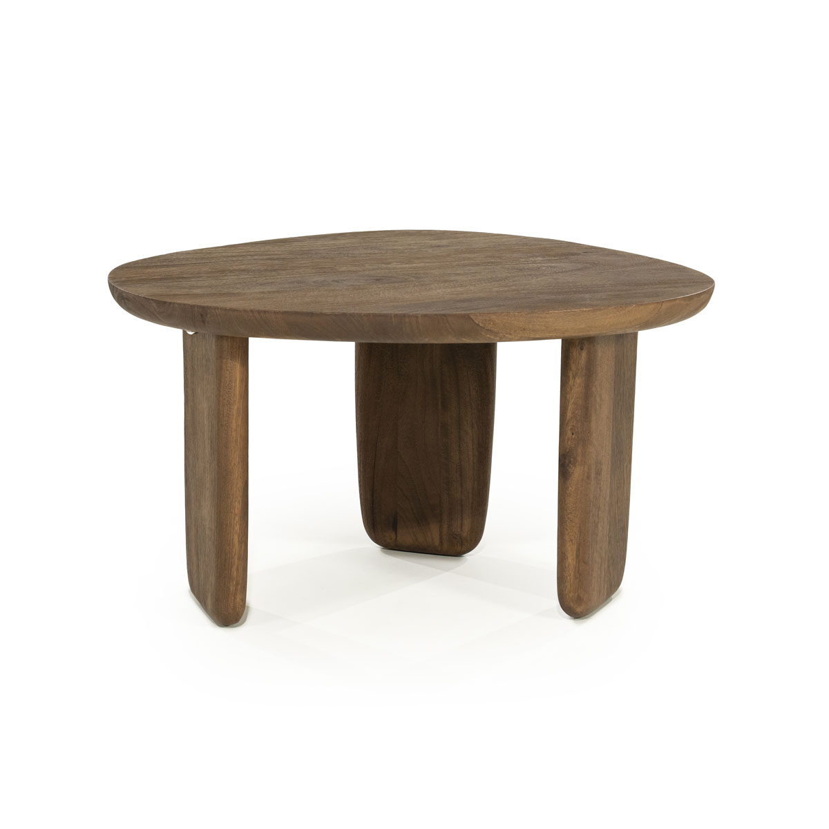 Organische Salontafel Maud Mangohout Lichtbruin 65×56.5 cm