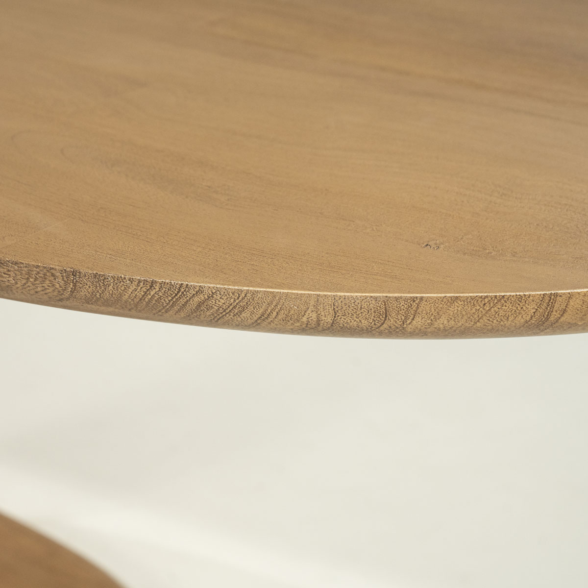 Ovale Eetkamertafel Coco Mangohout Naturel 240×110 cm