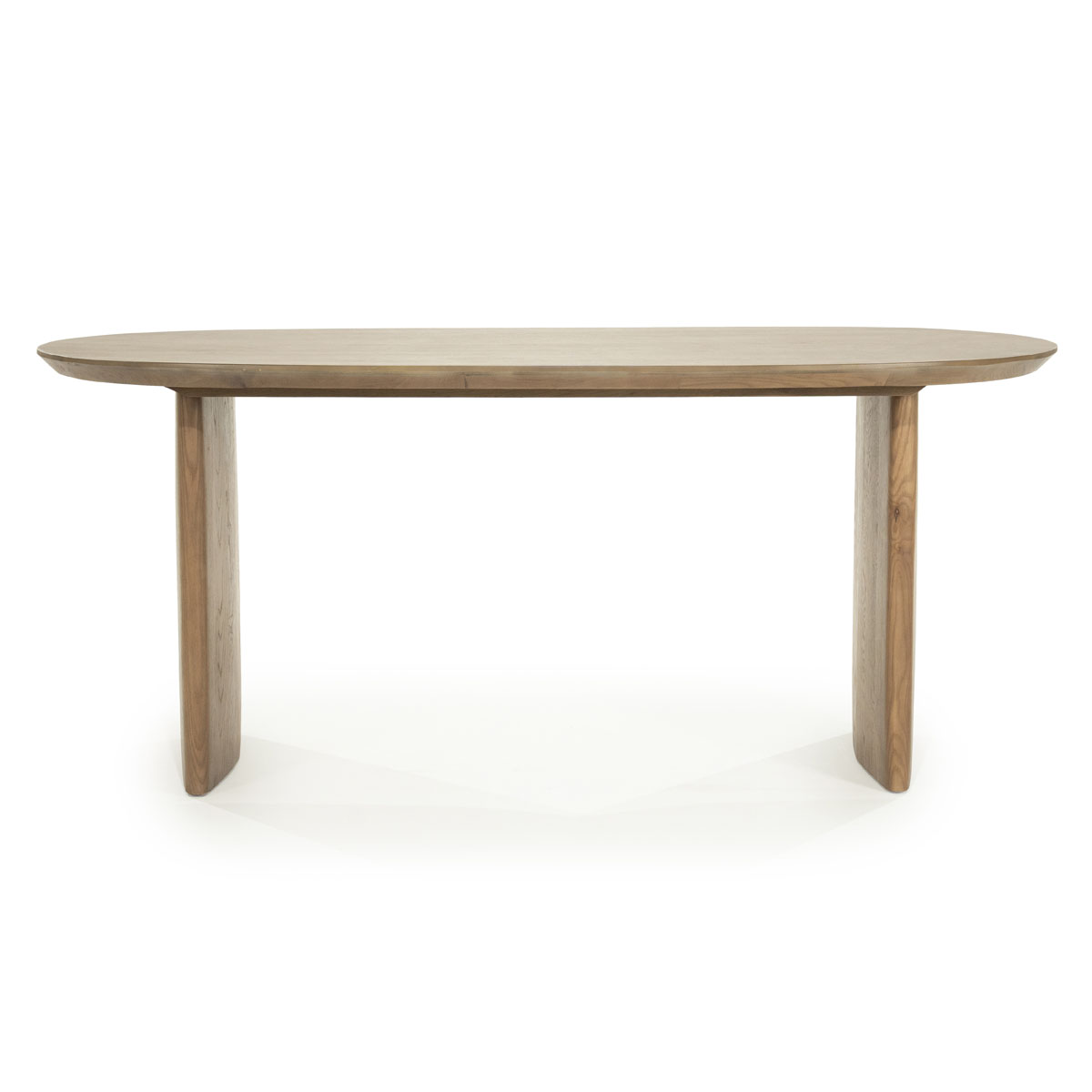 Ovale Eetkamertafel Dex Eikenhout Bruin