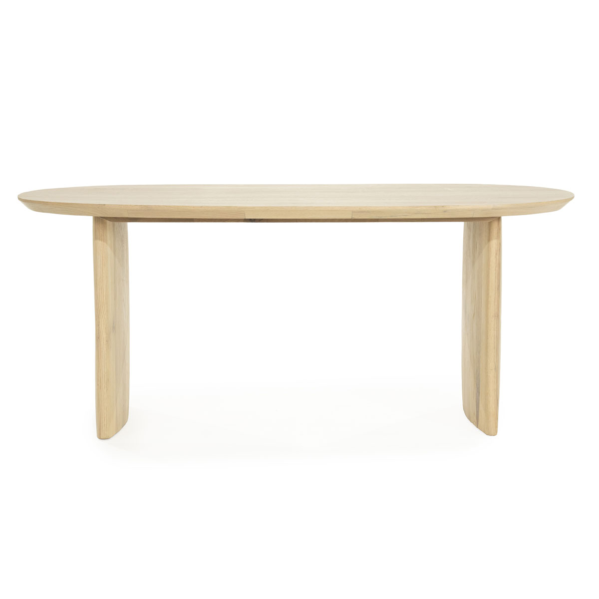 Ovale Eetkamertafel Dex Eikenhout Naturel