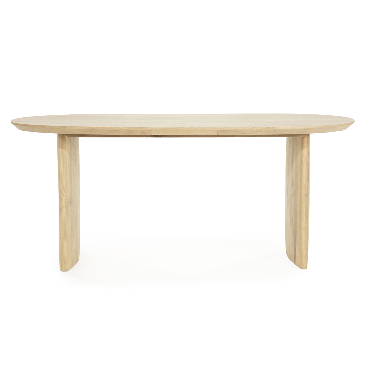 Ovale Eetkamertafel Dex Eikenhout Naturel