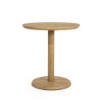 Ronde Bistrotafel Florent Mangohout Naturel 70x70 cm