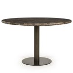 Ronde Eetkamertafel Luigi Marmer 127x127 cm