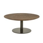 Ronde Salontafel Esila Mangohout 80x80 cm
