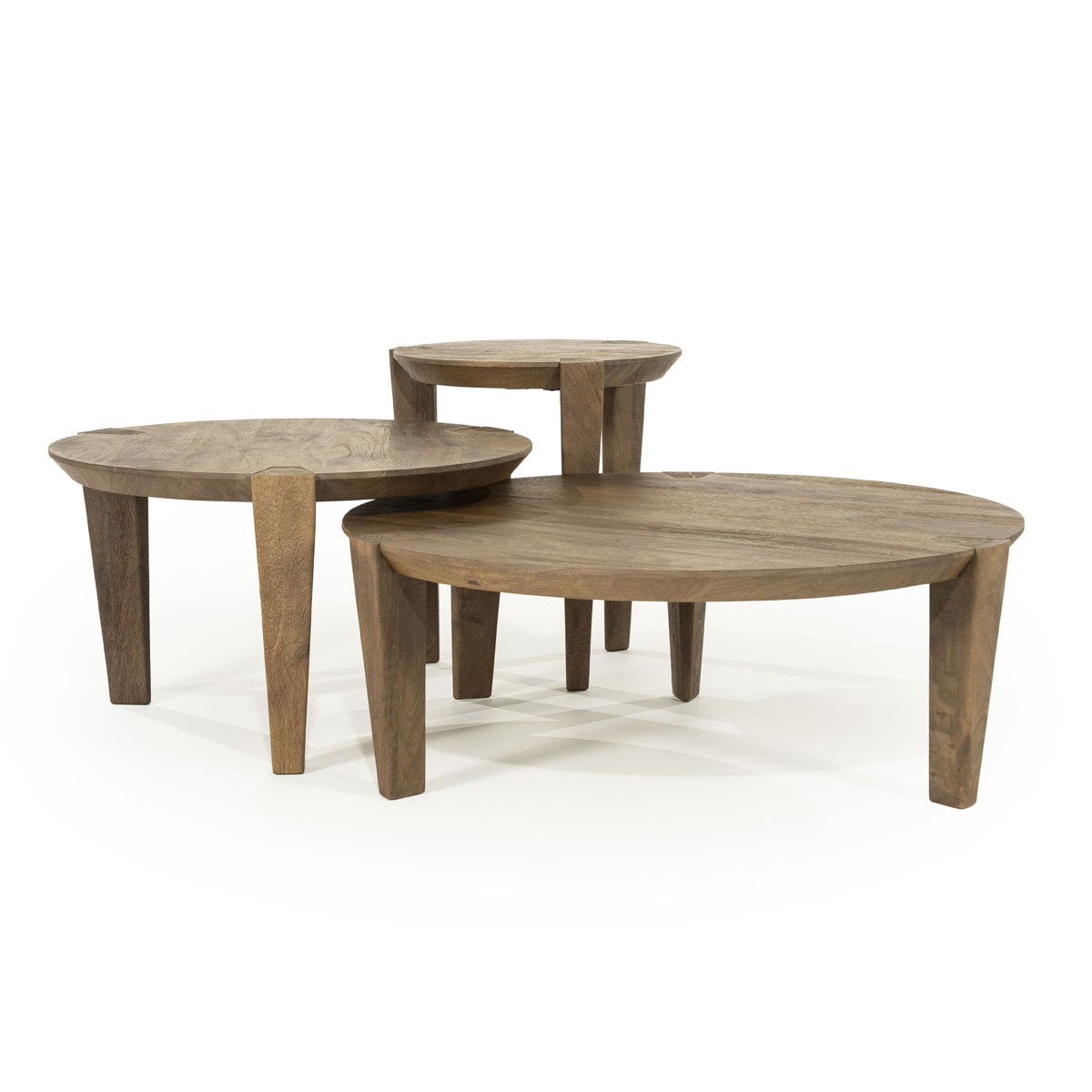 Salontafel Davina Rond Mangohou 60×60 cm