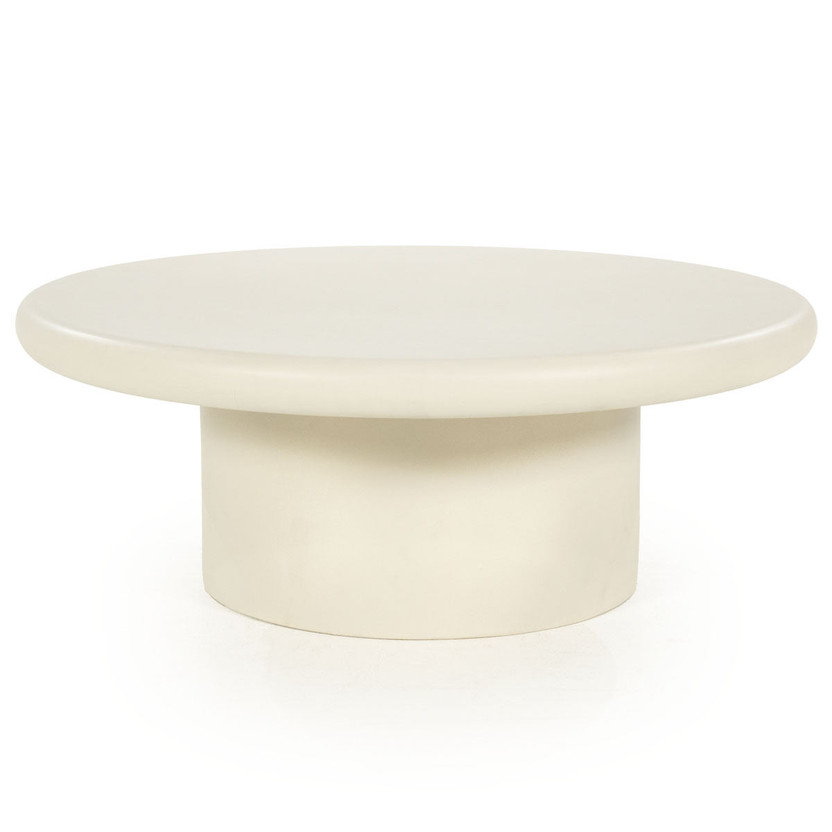 Salontafel Jade Rond Beige 80x80 cm