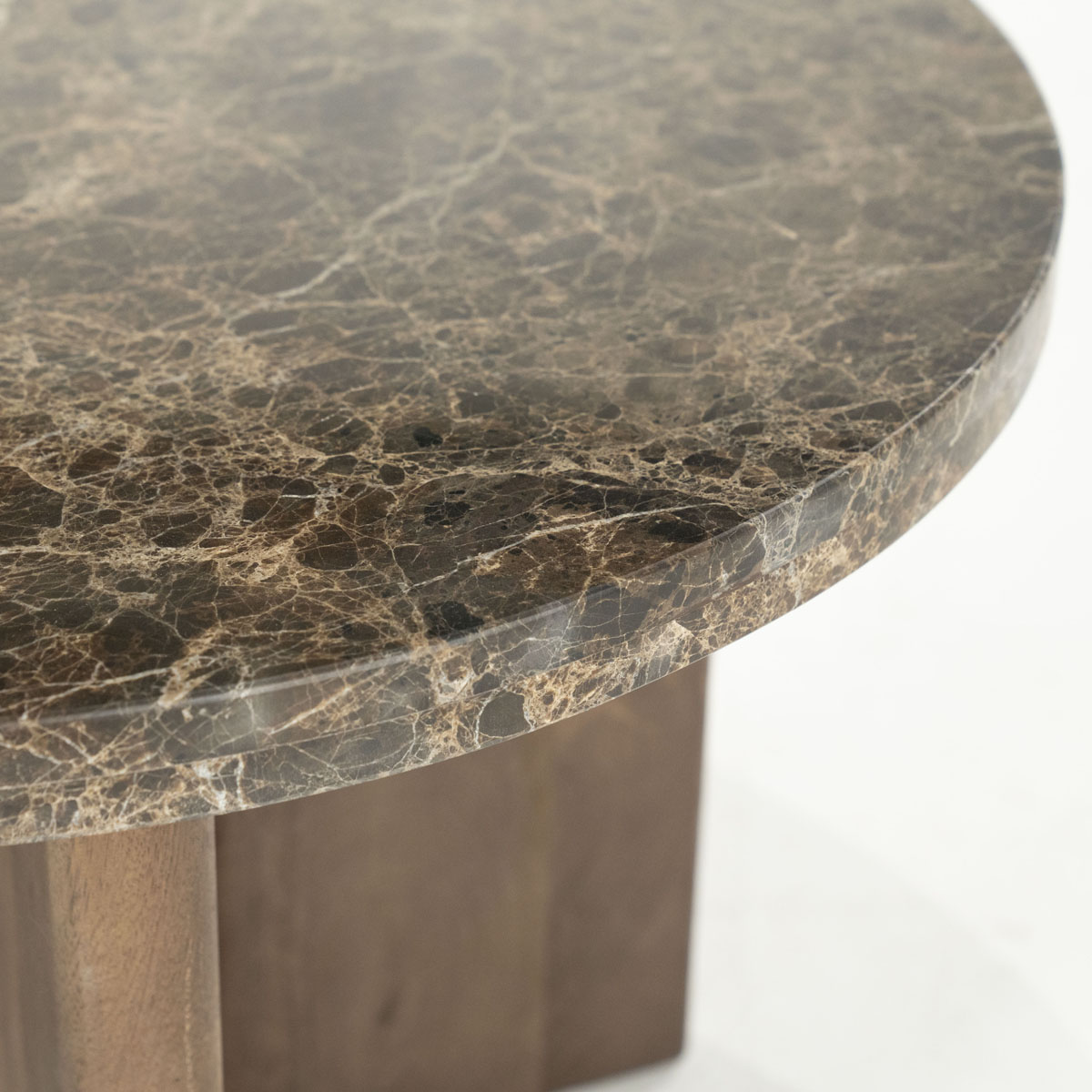 Salontafel Lando Rond Marmer 60×60 cm