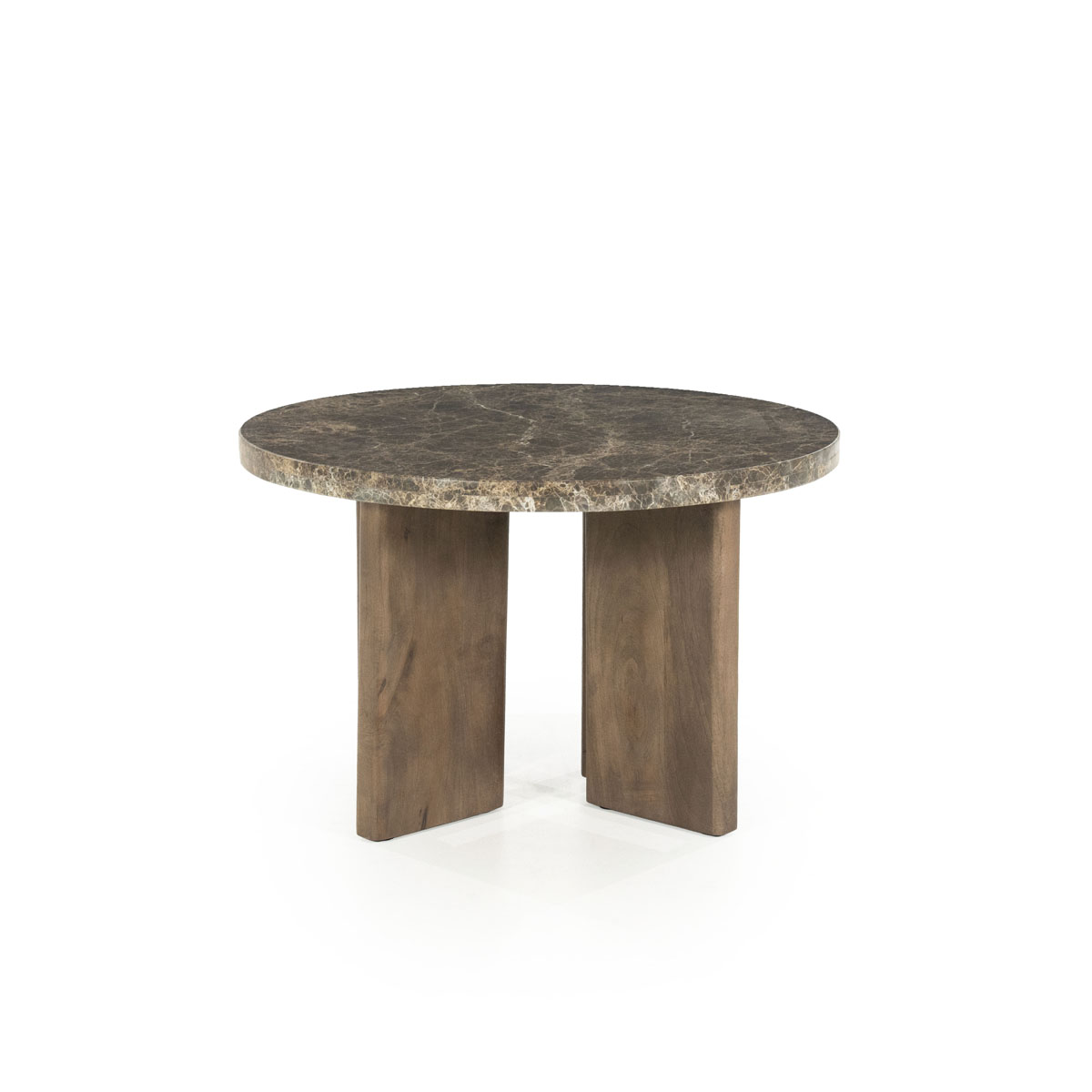 Salontafel Lando Rond Marmer 60×60 cm