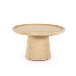 Salontafel Leia Rond Naturel 66x66 cm
