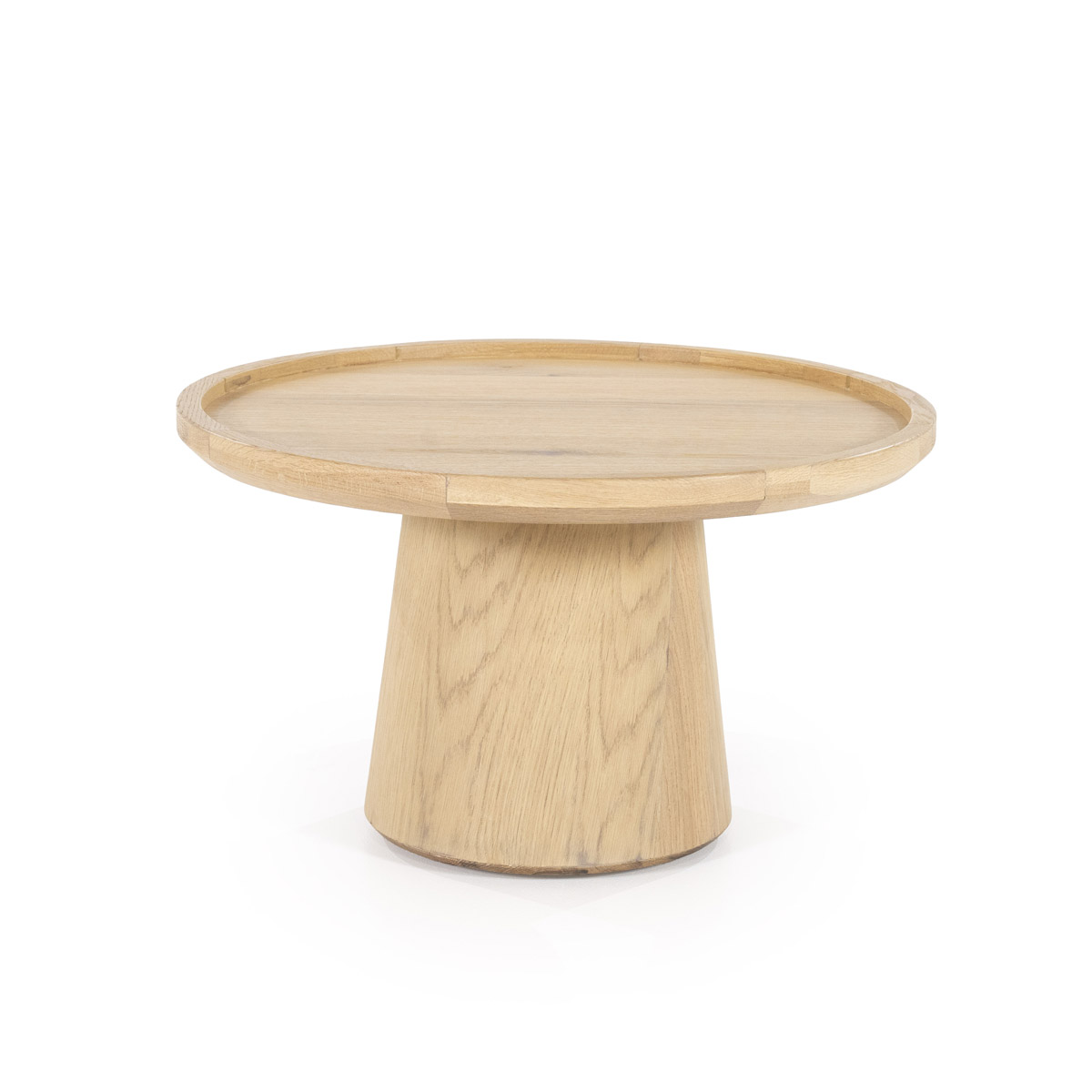 Salontafel Leia Rond Naturel 66x66 cm