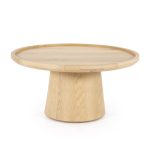 Salontafel Leia Rond Naturel 80x80 cm