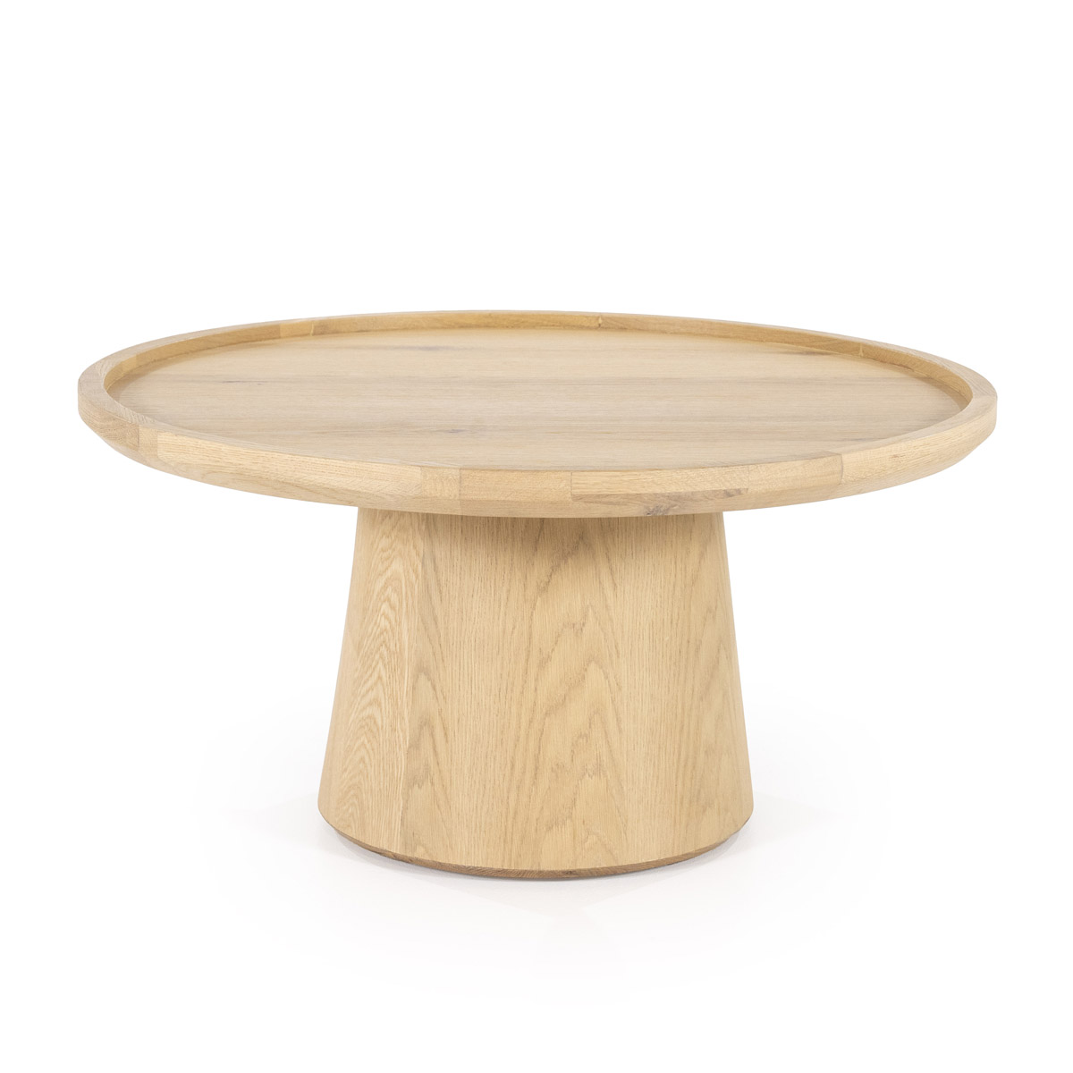 Salontafel Leia Rond Naturel 80x80 cm