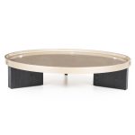Salontafel Mayson Rond Beige 120x120 cm