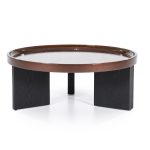 Salontafel Mayson Rond Rood 90x90 cm