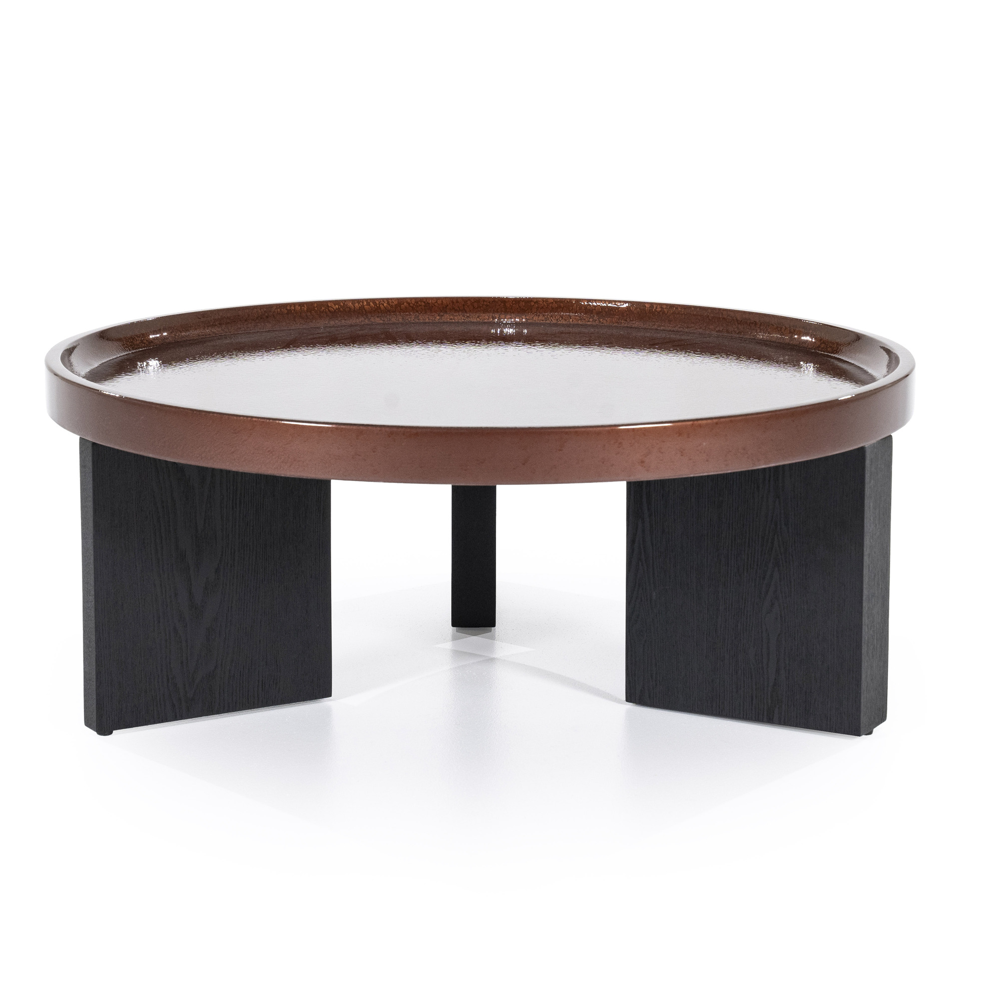 Salontafel Mayson Rond Rood 120×120 cm