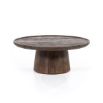 Salontafel Ron Mangohout Bruin 80x80 cm