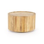 Salontafel Zayn Rond Naturel 60x60 cm
