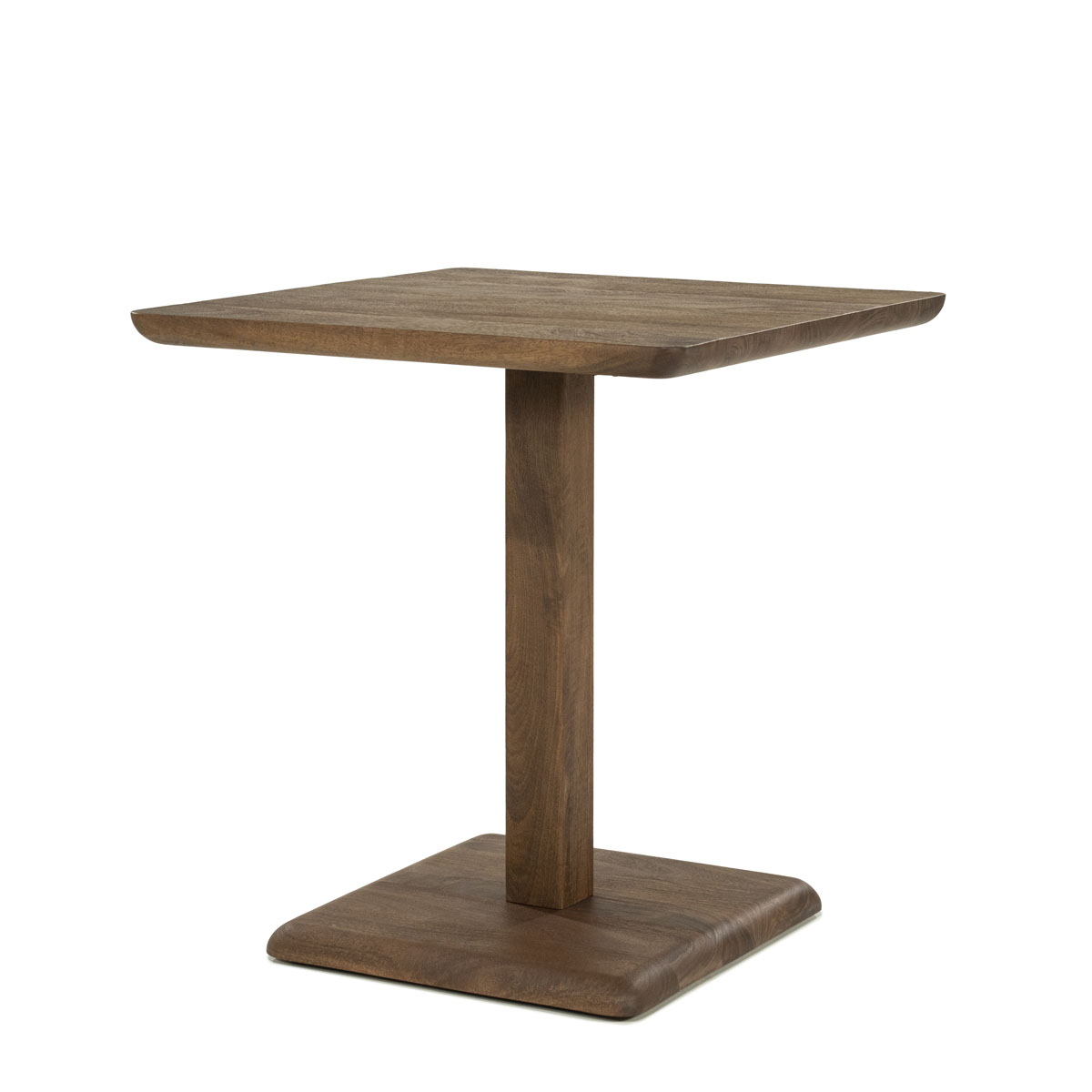 Vierkante Bistrotafel Florent Mangohout Lichtbruin 70×70 cm
