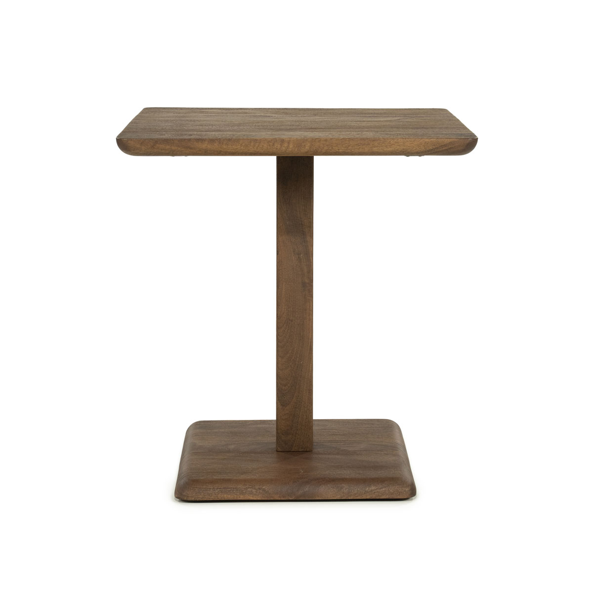 Vierkante Bistrotafel Florent Mangohout Lichtbruin 70×70 cm
