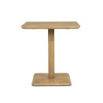 Vierkante Bistrotafel Florent Mangohout Naturel 70x70 cm
