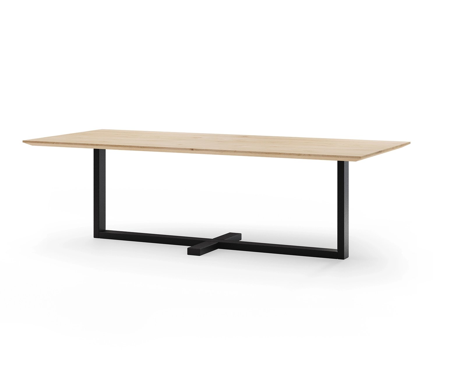 Rechthoekige Eikenhouten Eettafel Granville