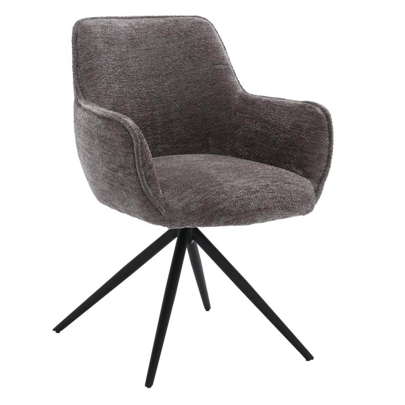 Armstoel Fondo Draaibaar Mona Cement Grey